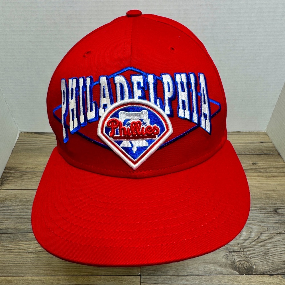 Philadelphia Phillies New Era 9FIFTY Snapback Baseball Cap Hat MLB Red Blue M/L
